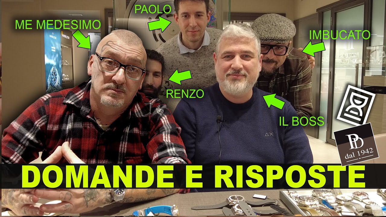 In negozio a rispondere alle vostre domande