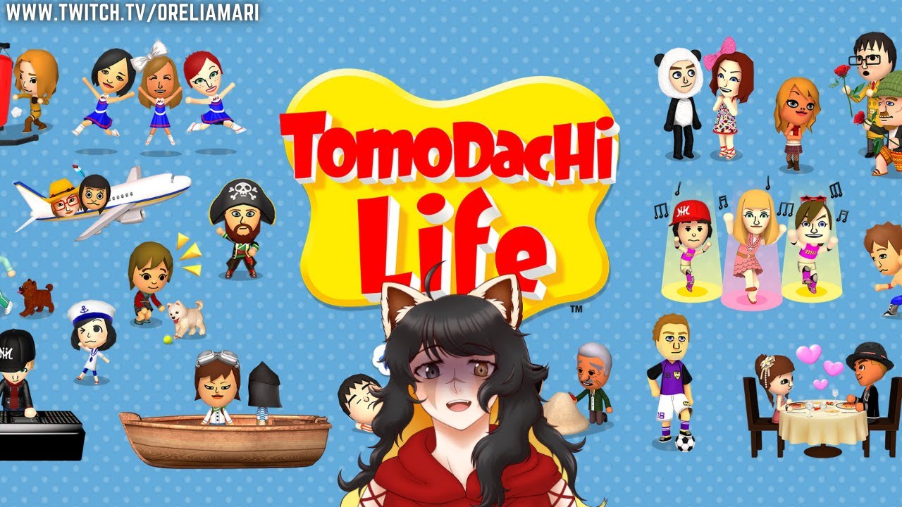 We make DND characters and other silly characters in Tomodachi life ! [ VOD ]