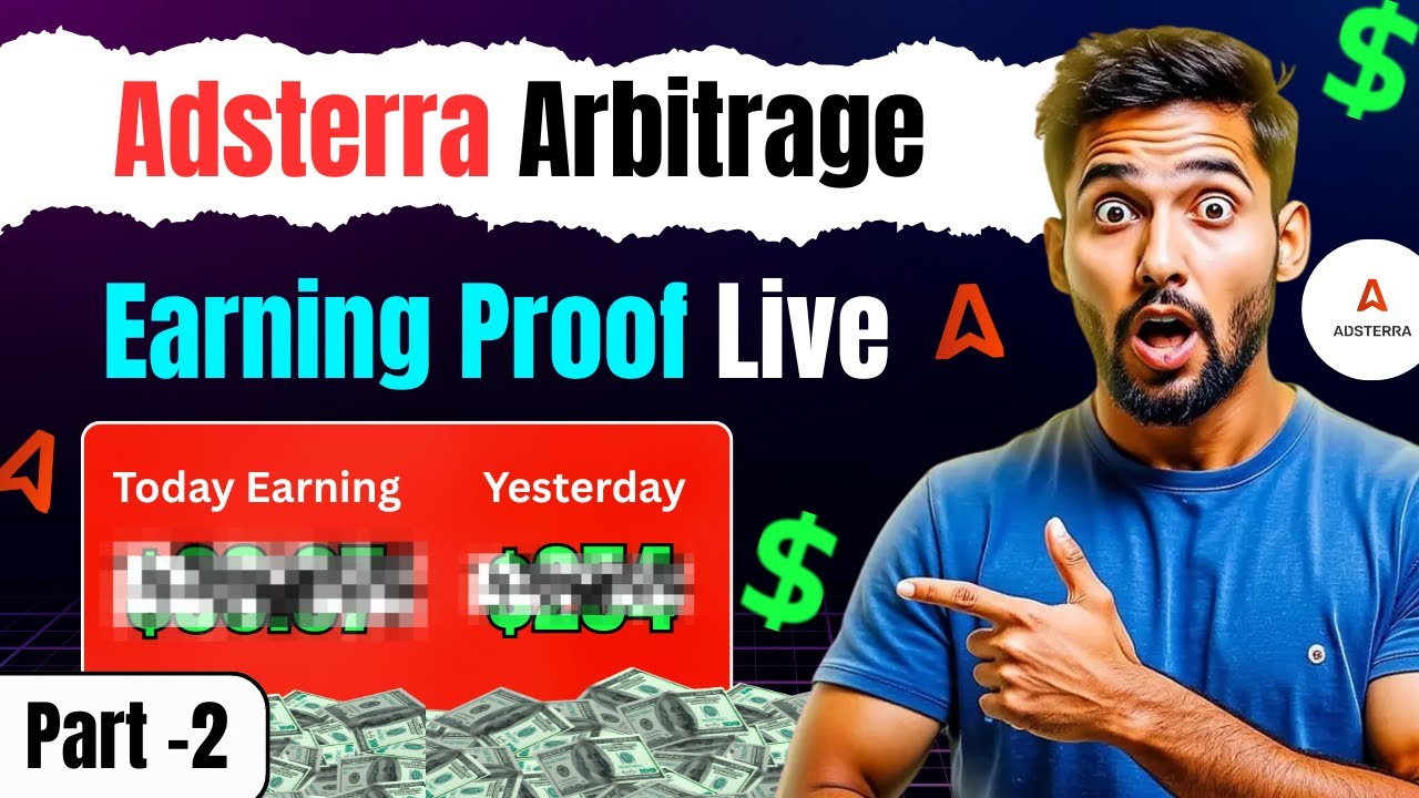 Adsterra Arbitrage Earning Proof Live | Profit or Loss ?