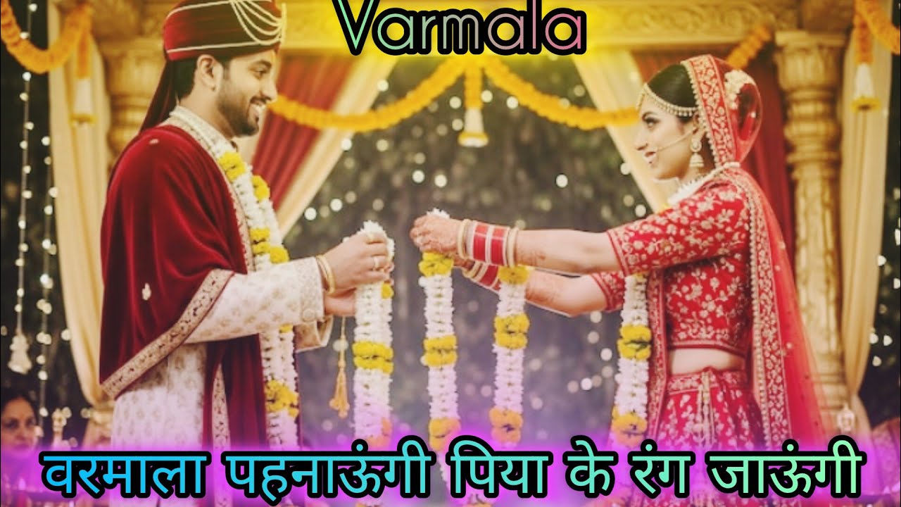 वरमाला पहनाऊंगी पिया के रंग रंग जाऊंगी | Jayamala Video | Varmala Pahnaungi Piya Ke Rang Rang Jaungi