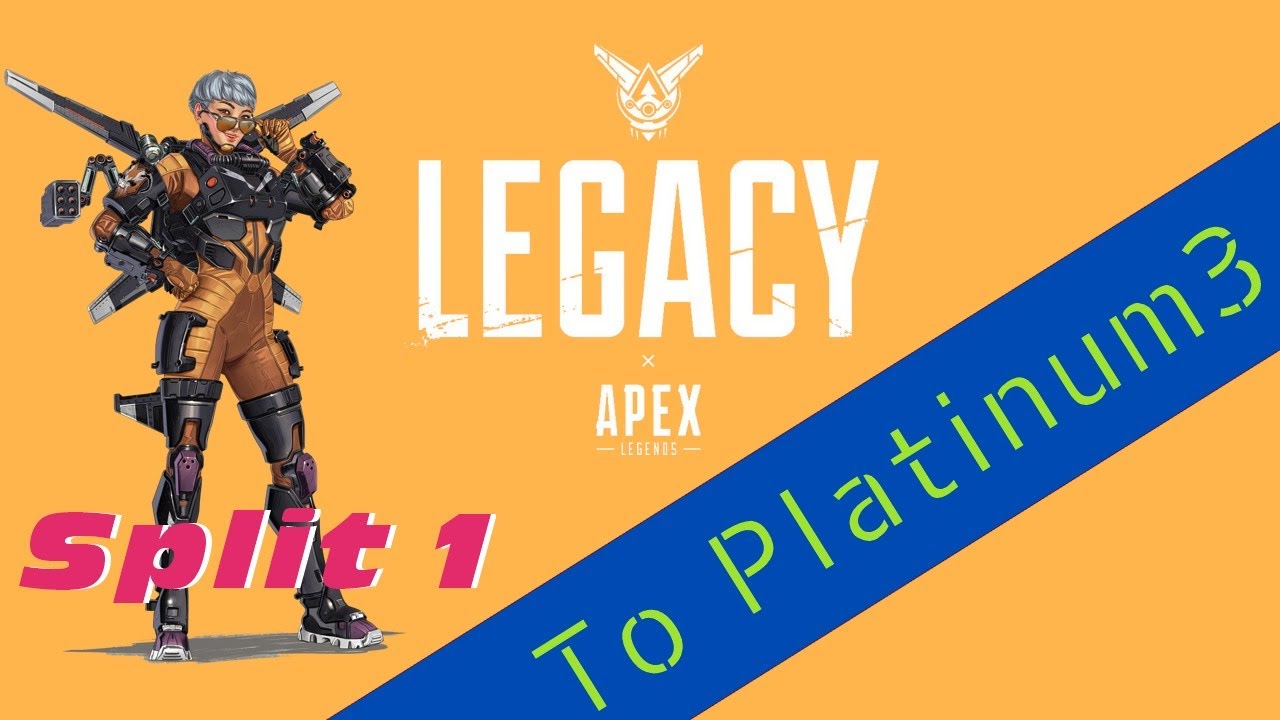 [ APEX ] ☆ランク  プラチナ3への道　LEGACY＃10☆ [ Lawchika/ローチカ ]