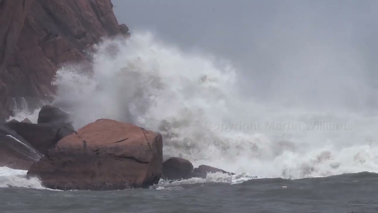 Mighty Winds, Pounding Waves as Typhoon Wipha Lashes Cheung Chau, Hong Kong, 19-20 July 2025