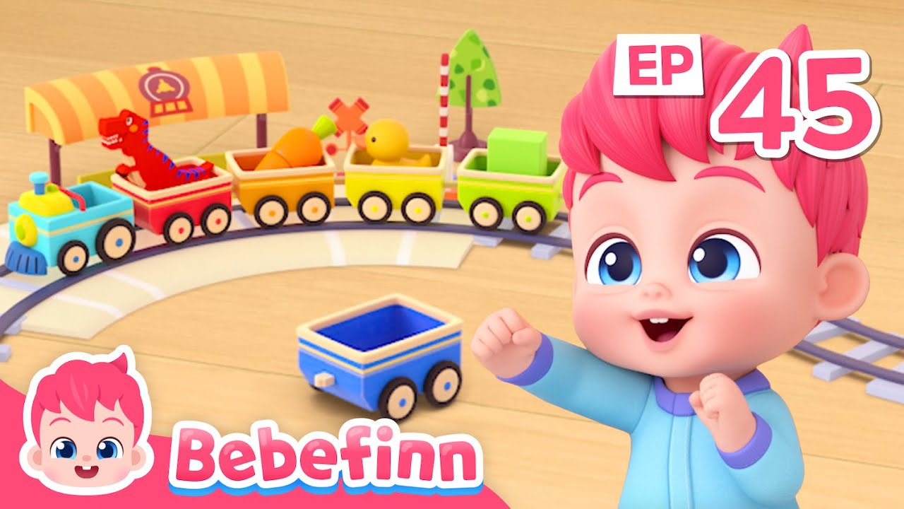 🚂Train Song | EP45 | Bebefinn Songs for Kids | Nursery Rhymes & Kids Songs