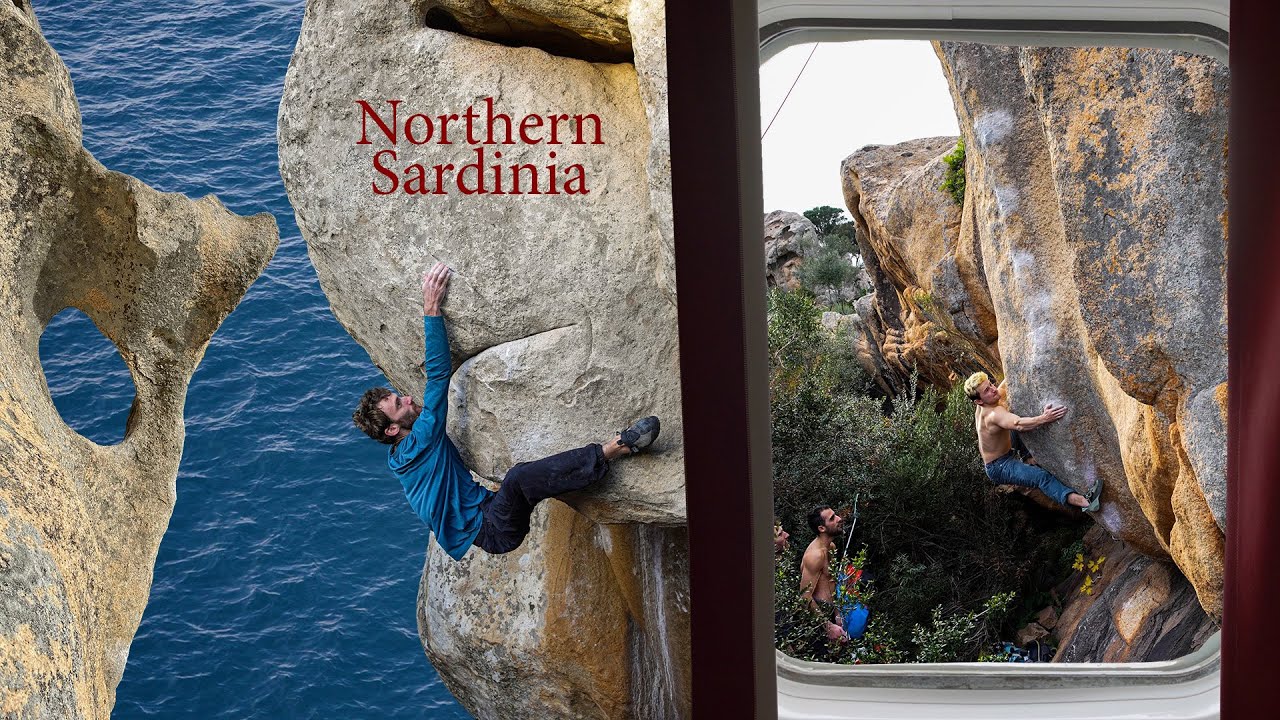 Bouldering in Northern Sardinia // Clem & Tanguy