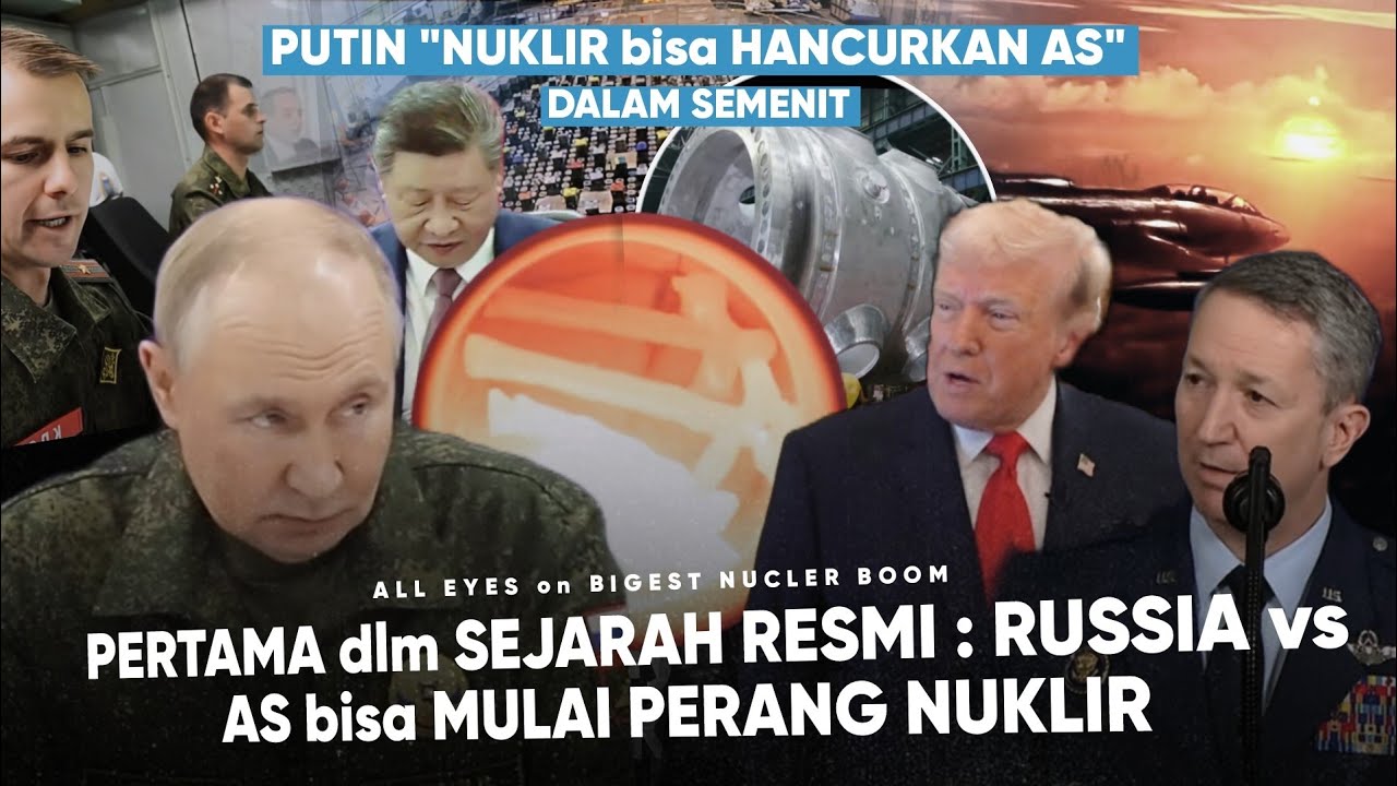 Pertama kalinya dalam Sejarah “Rusia vs AS bisa Mulai Perang Nuklir