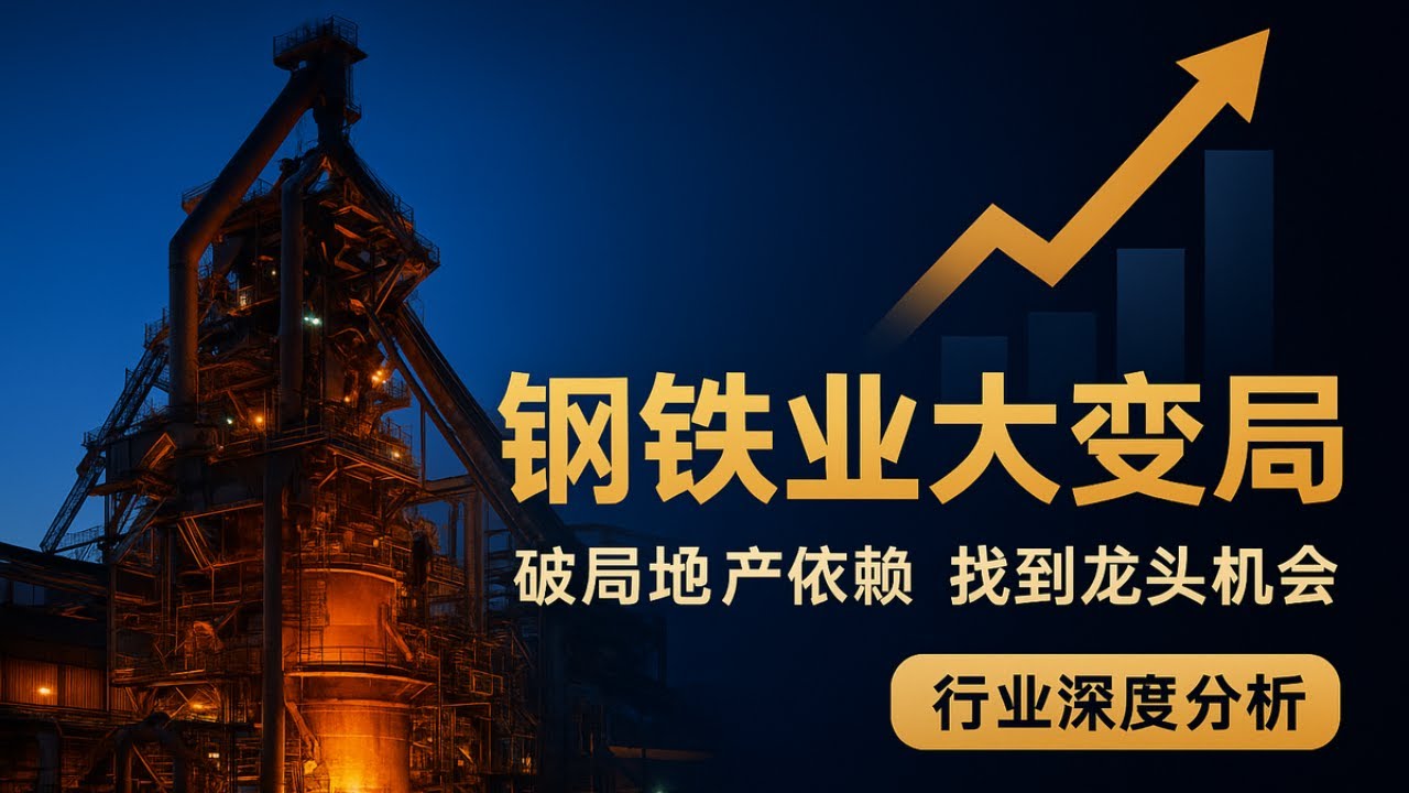 【行业深度】从&lsquo;傻大黑粗&rsquo;到&lsquo;工业新希望&rsquo;？钢铁业如何破局地产依赖、铁矿石卡脖子？2 把新尺子帮你找到被错杀的龙头企业！