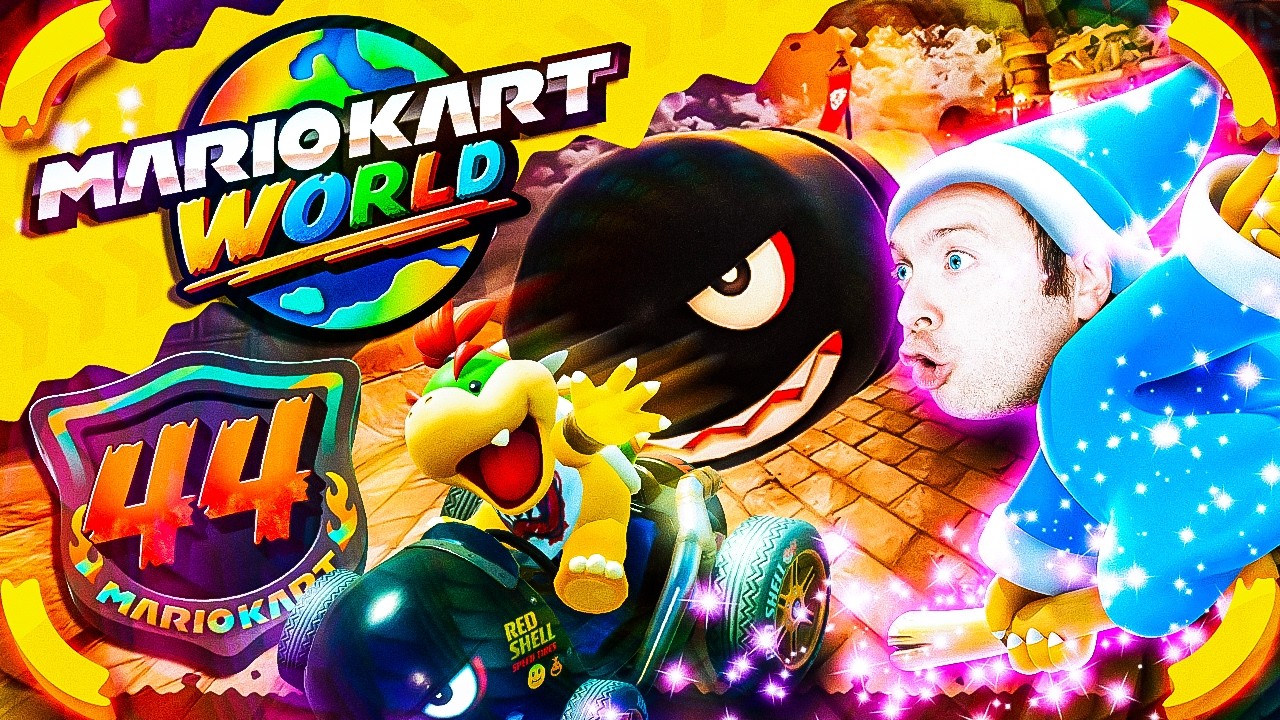 MARIO KART WORLD 🏁 #44: Freies Fahren | Fliegende Festung