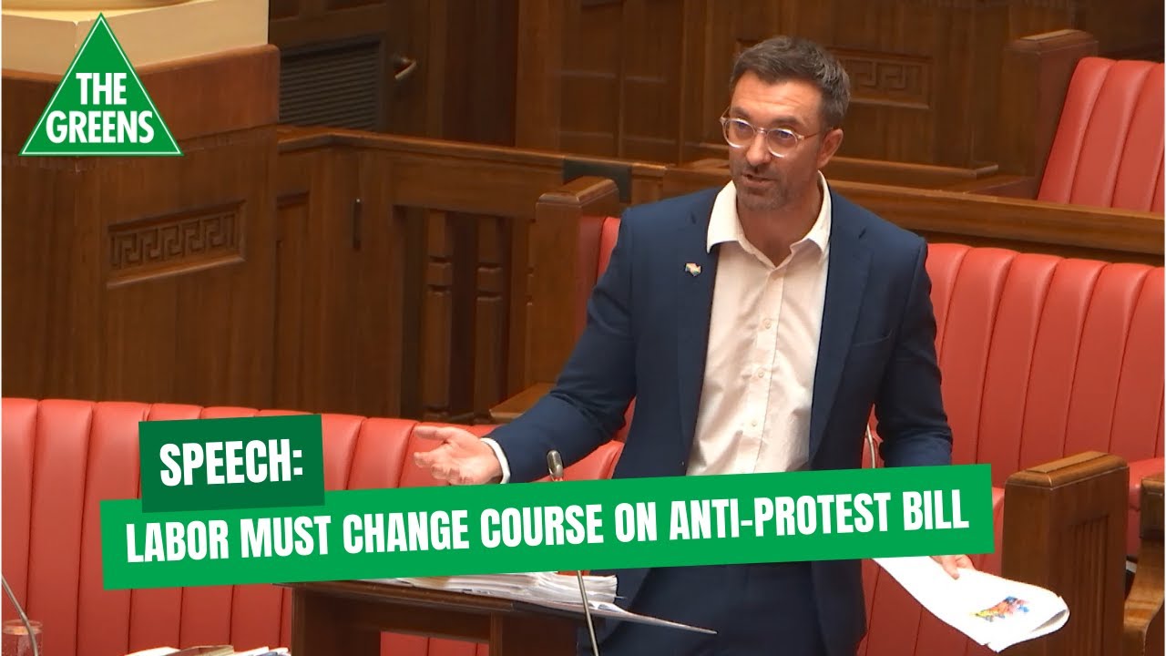 Speech: Labor Must Change Course on Anti-Protest Bill