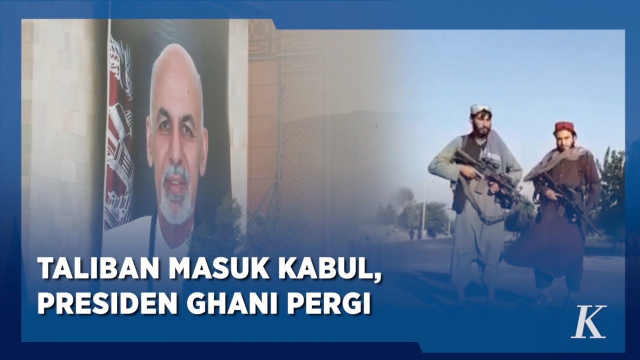Taliban Menduduki Istana Kepresidenan Afghanistan