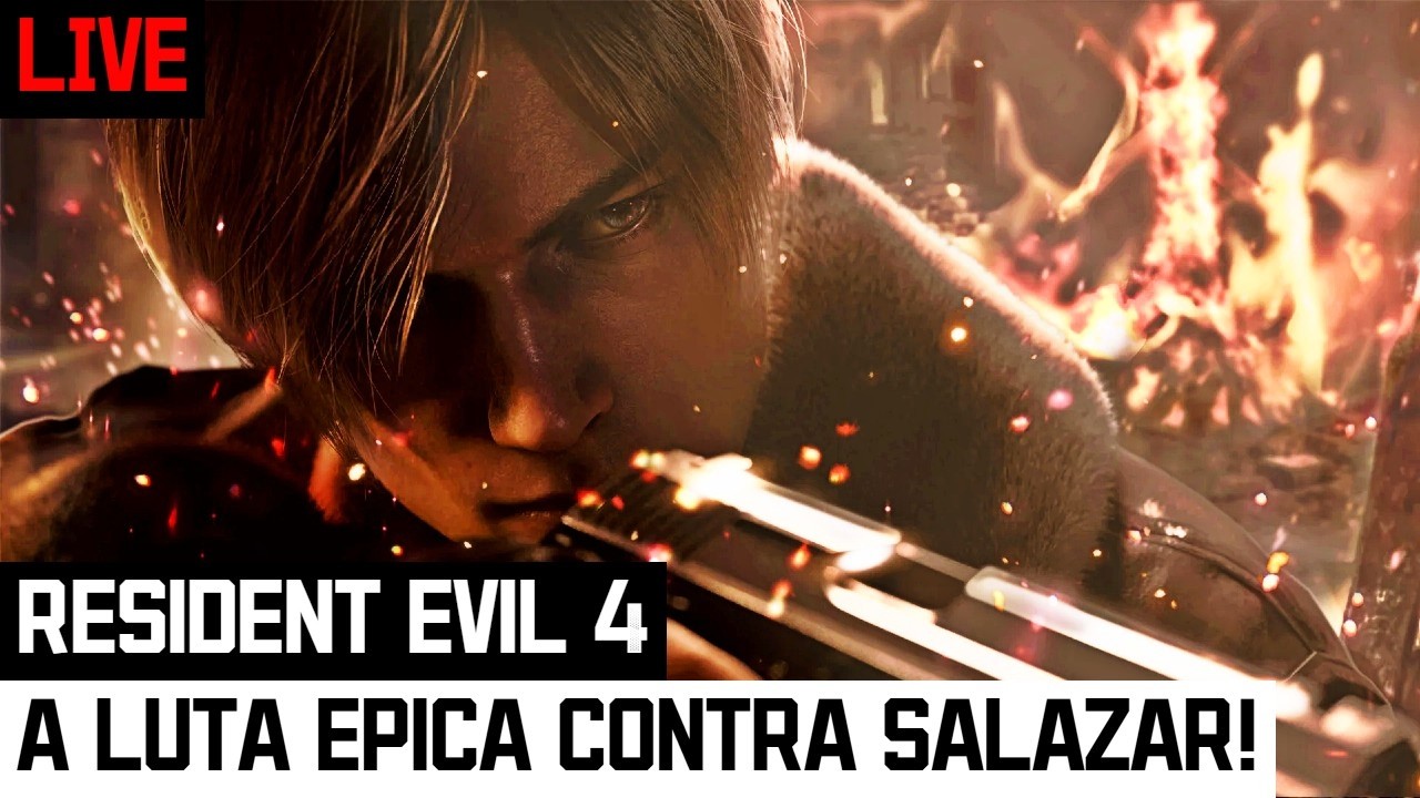 A LUTA CONTRA SALAZAR E A ILHA! | Resident Evil 4 Remake (Primeira vez)