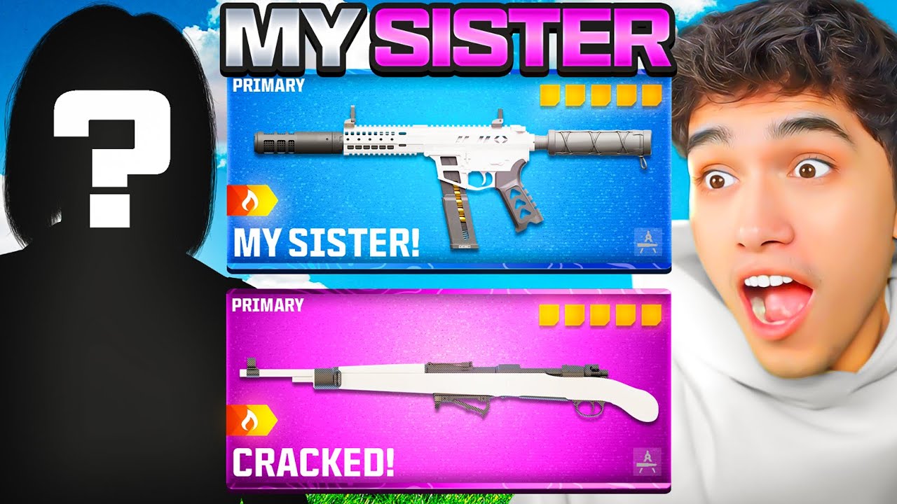 my SISTER built my META LOADOUT on Warzone Rebirth Island
