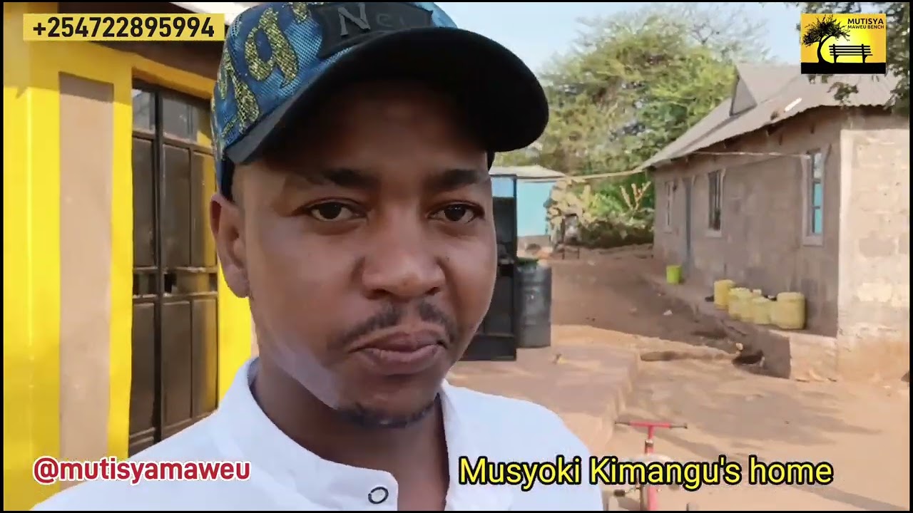 Musyoki Kimangu's beautiful home he left behind