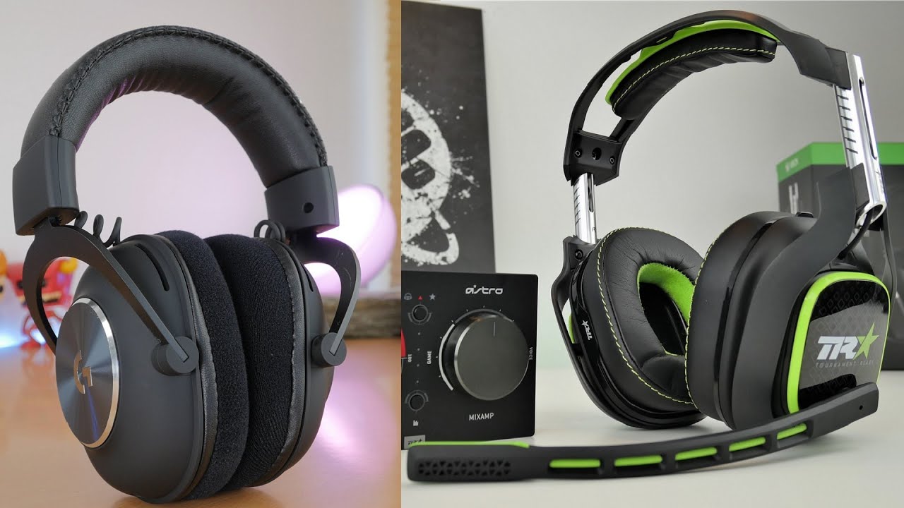 Logitech G Pro X vs Astro A40 TR (and MixAmp) - a comparison of two very nice headsets