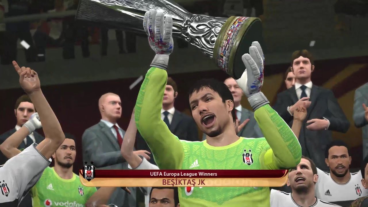 PES 2015 - Beşiktaş Vs FC Schalke 04 | Final UEFA Europa League Full HD