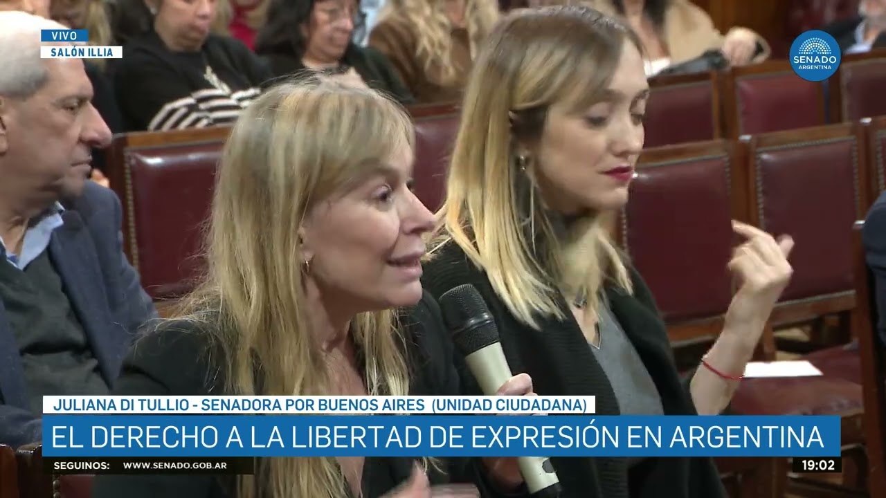 SENADORA JULIANA DI TULLIO - COMISIÓN DE SISTEMAS DE MEDIOS Y LIBERTAD DE EXPRESIÓN 03-09-25