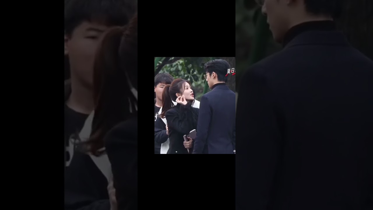Bailu and dylan Wang sweet moment