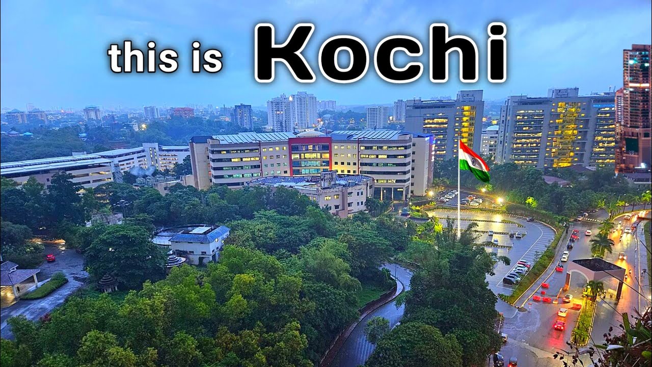Kochi City | Emerging IT Hub Of India | Best City Of Kerala | Kochi City 4k Drone View | Kerala Tour