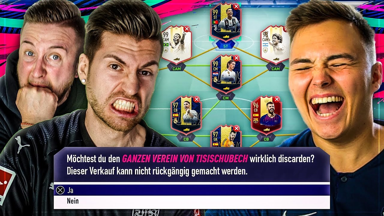 VEREIN DISCARD PRANK an TISI SCHUBECH - ALLES DISCARDED
