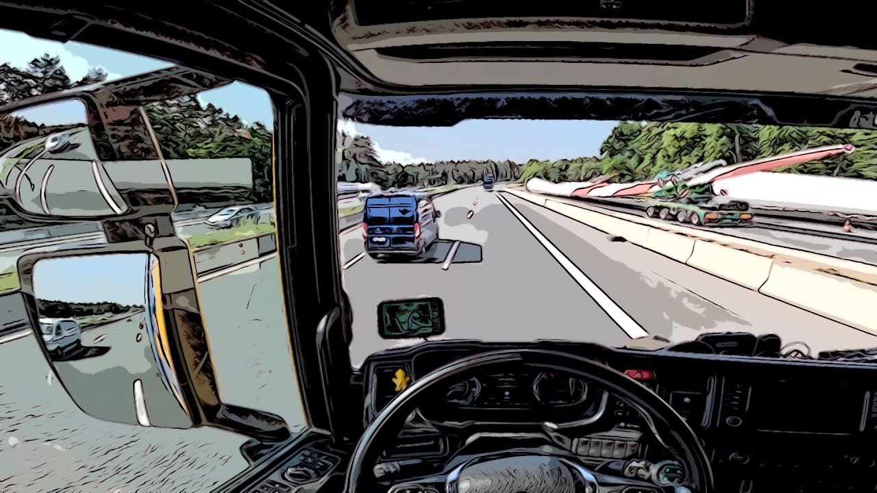 POV Driving Scania S500| Autobahn A6|Germany🇩🇪