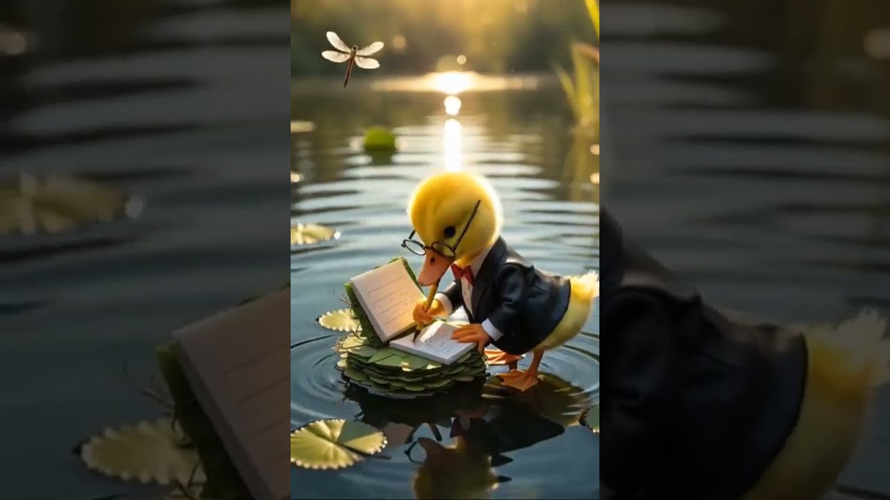 Serene Moments With The Duck #duck #ponds #water #tranquility #nature
