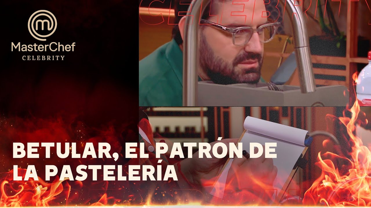 Los consejos de pastelería con Betular: desde los dibujos hasta el oráculo - Masterchef Celebrity
