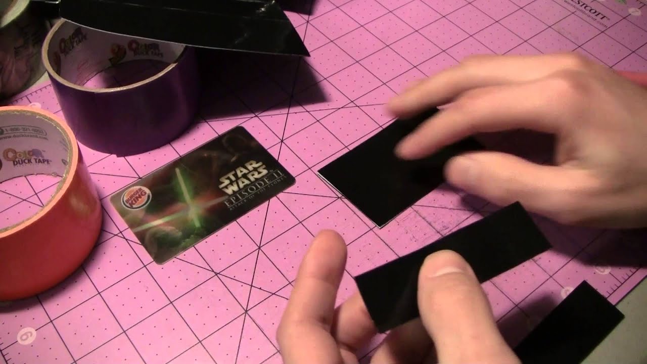 How to make a Duct tape Belt pocket!