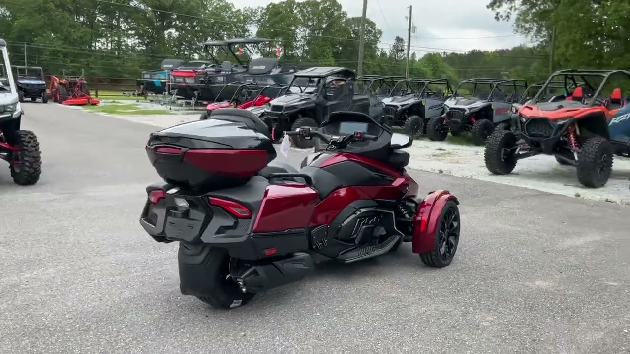 New 2025 Can-Am Spyder RT Limited Dark Wheels 3-Wheel Motorcycle