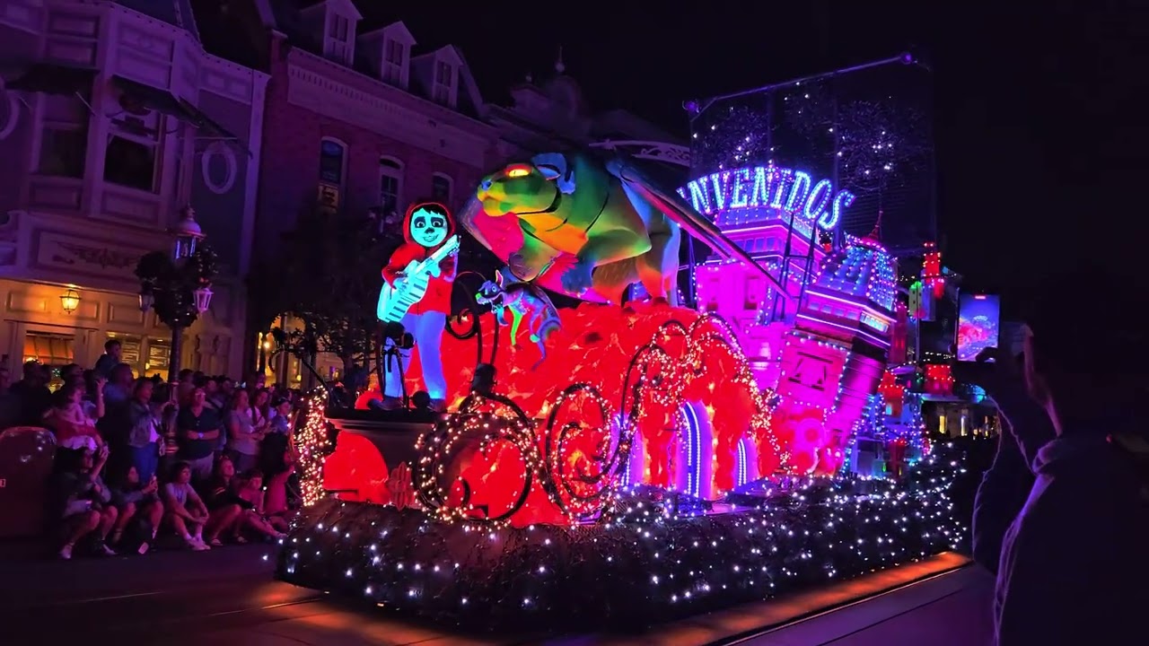 Starlight Parade from Magic Kingdom at Disney World 