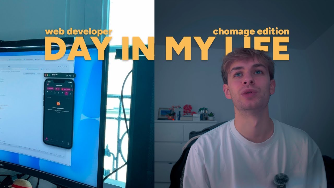 Day in my life – dev web chomage edition | Osmo Pocket 3, Predi.GG & friends