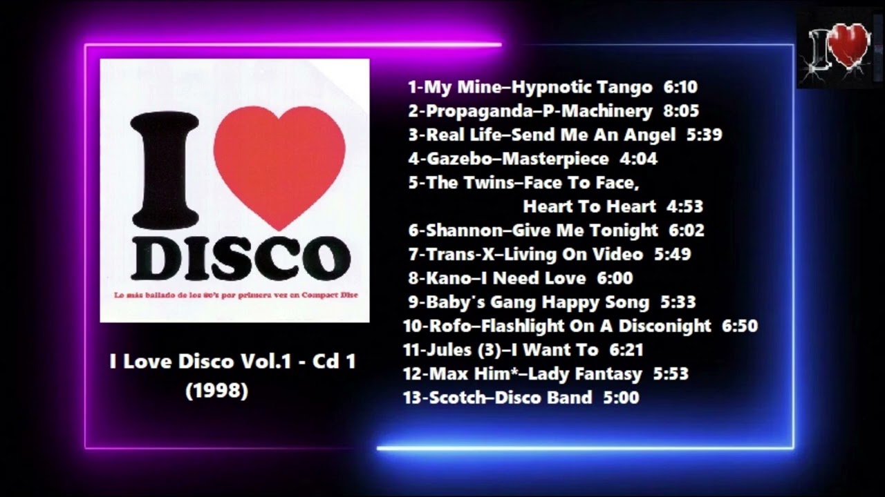 I LOVE DISCO Vol.1 - CD1