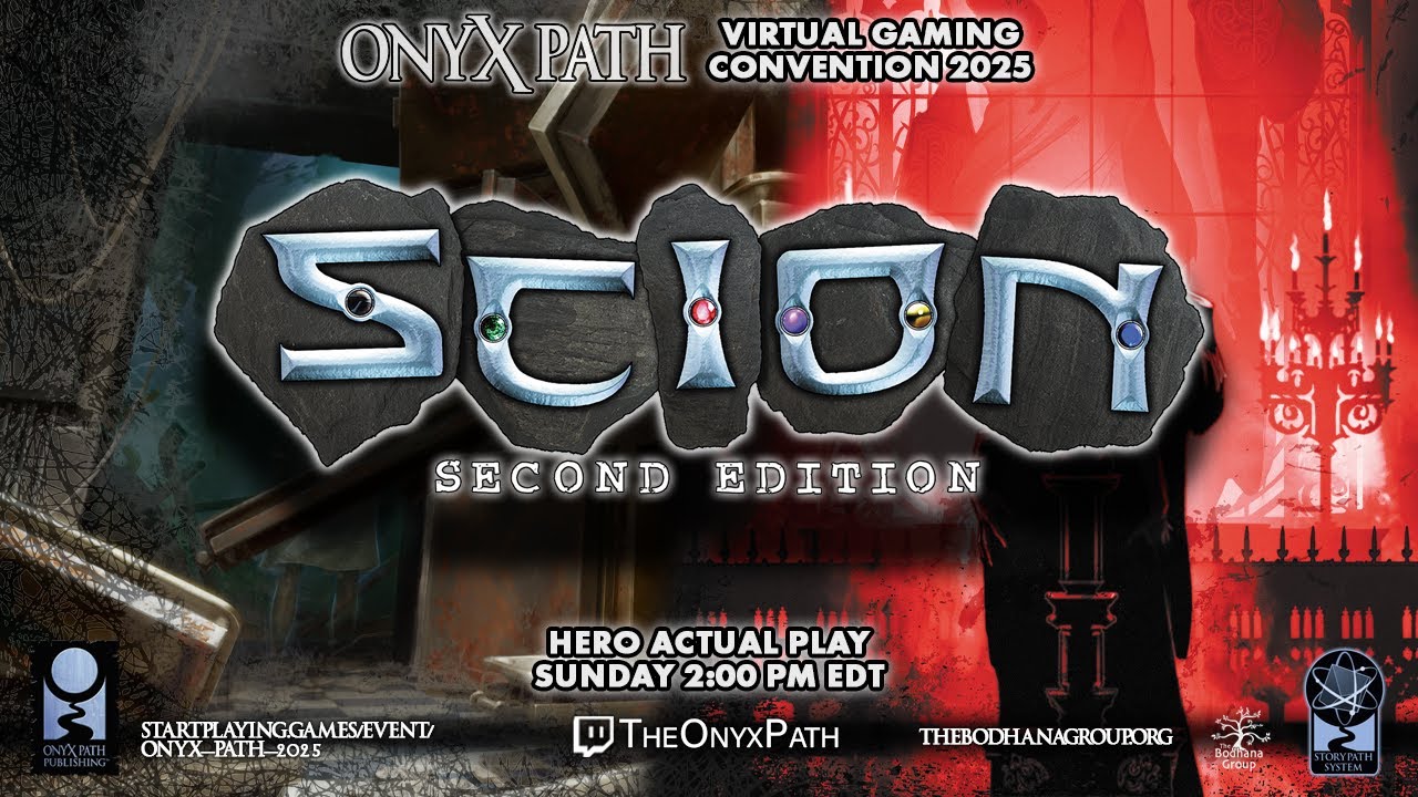 [Onyx Path Con 2025] &mdash; Scion Hero Actual Play