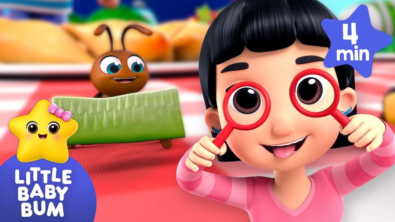 Let's Observe Ants Closely – Ants Go Marching 🐜🔍 | Little Baby Bum