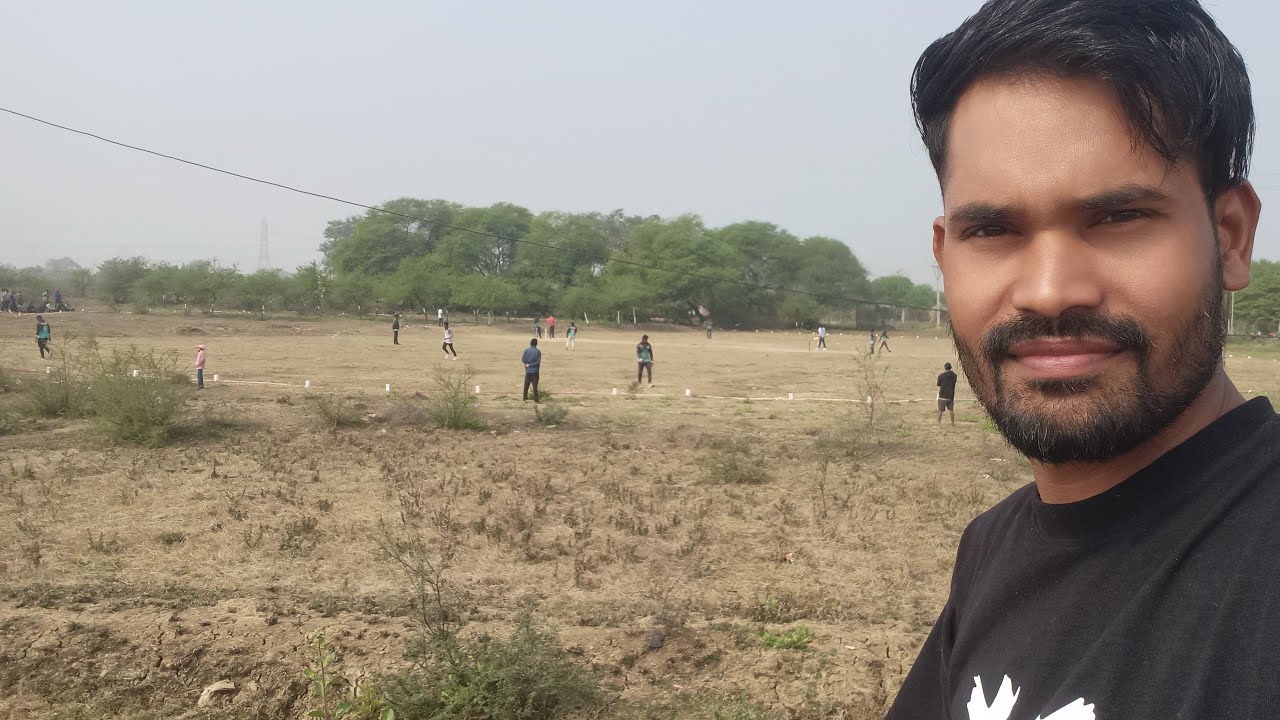 गाँव में क्रिकेट 👉 टूर्नामेंट का सेमी फाइनल Cricket Match  