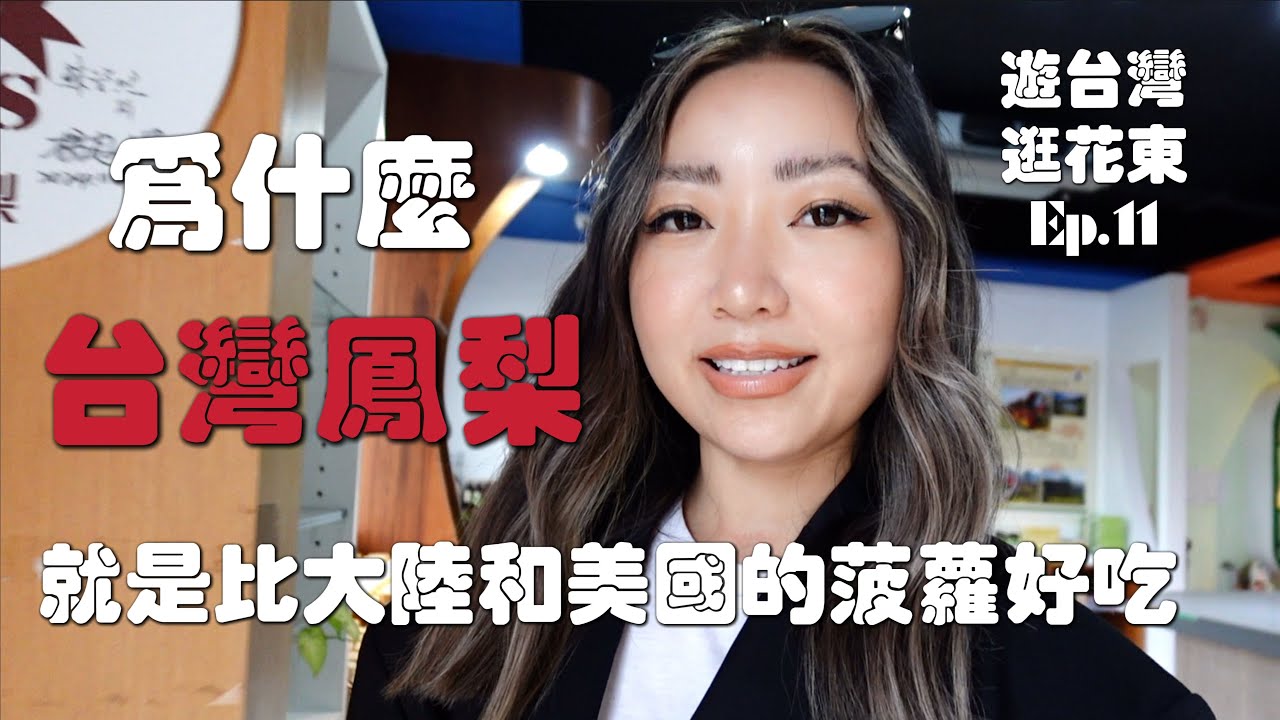 超想带回美国的台湾凤梨藏着什么秘密｜这里就是全台最大土凤梨产地｜学到超多台湾凤梨知识｜吃凤梨品台湾人情味｜游台湾逛花东Ep. 11