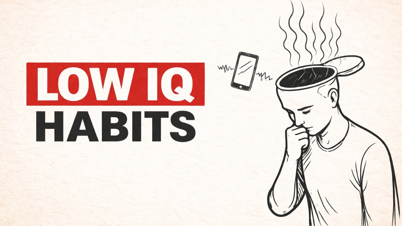 Everyday Habits That Reveal a Low IQ (Backed by Psychology)