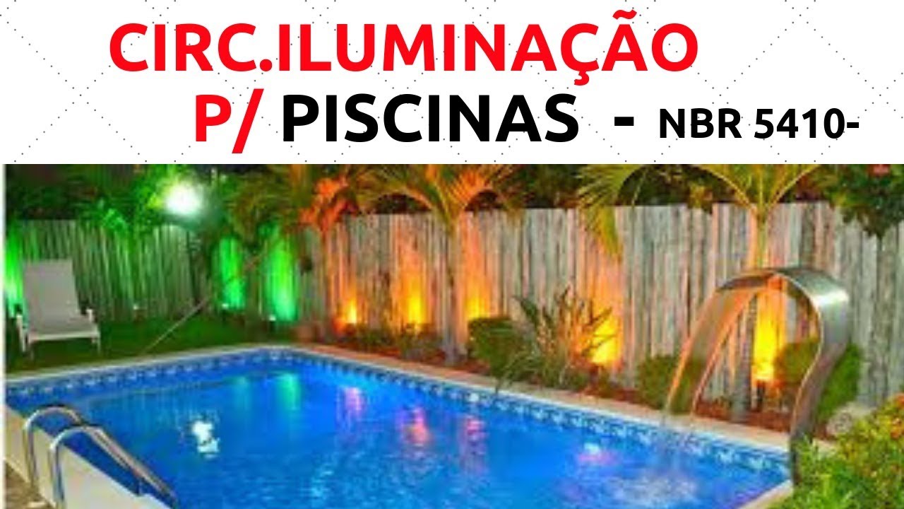 CIRC. de ILUMINA&Ccedil;&Atilde;O P/ PISCINAS  -APRENDA- NBR 5410-