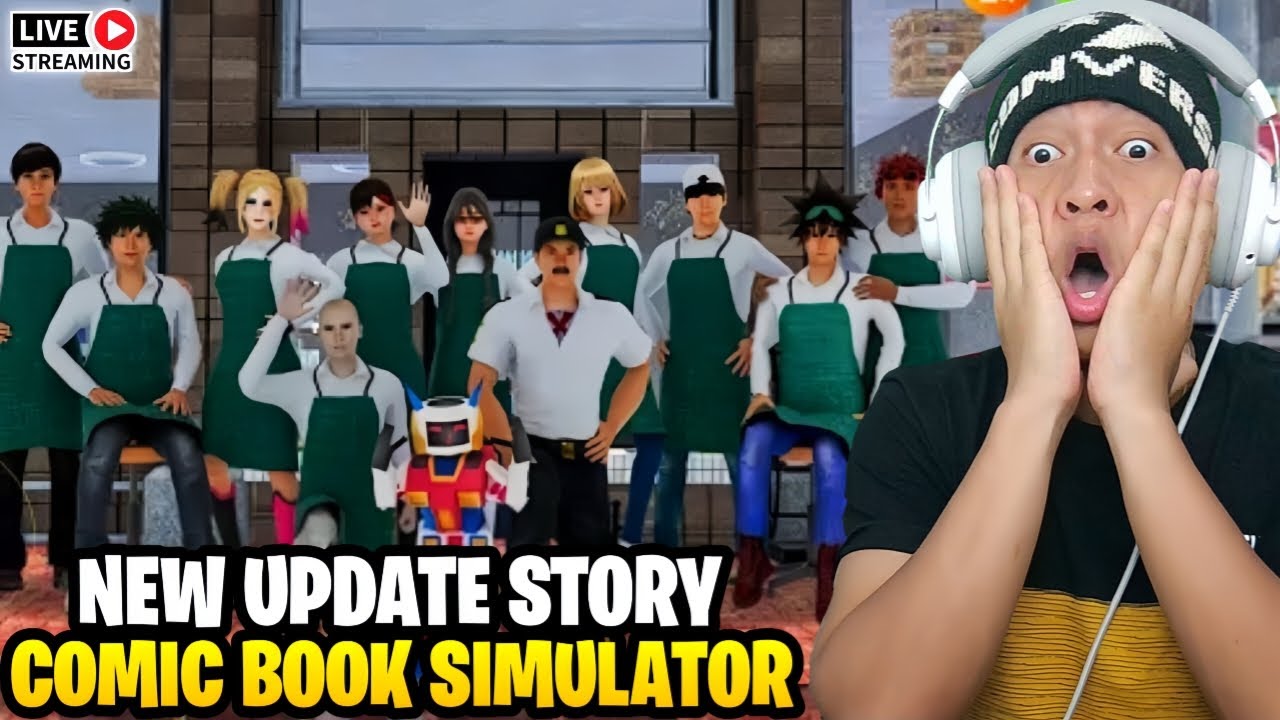 NEW UPDATE STORY COMIC BOOK STORE SIMULATOR - AKU MEMBUKA TOKO COMIC BERSAMA IBU #2