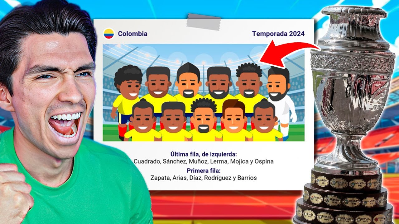 INTENTO GANAR la COPA AMÉRICA en el WSC con COLOMBIA!