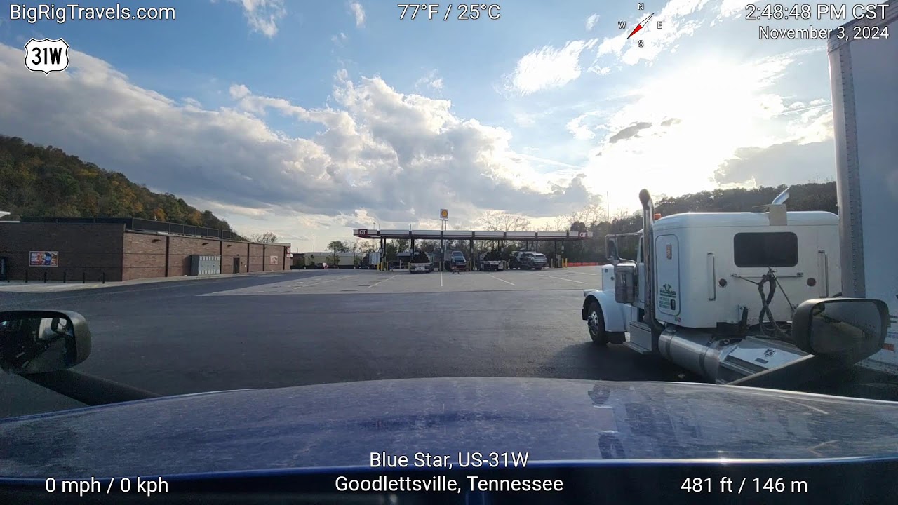 Sunday Drive with BigRigSteve - Groveport, OH to Goodlettsvile, TN | BigRigTravels LIVE (11/3/24)