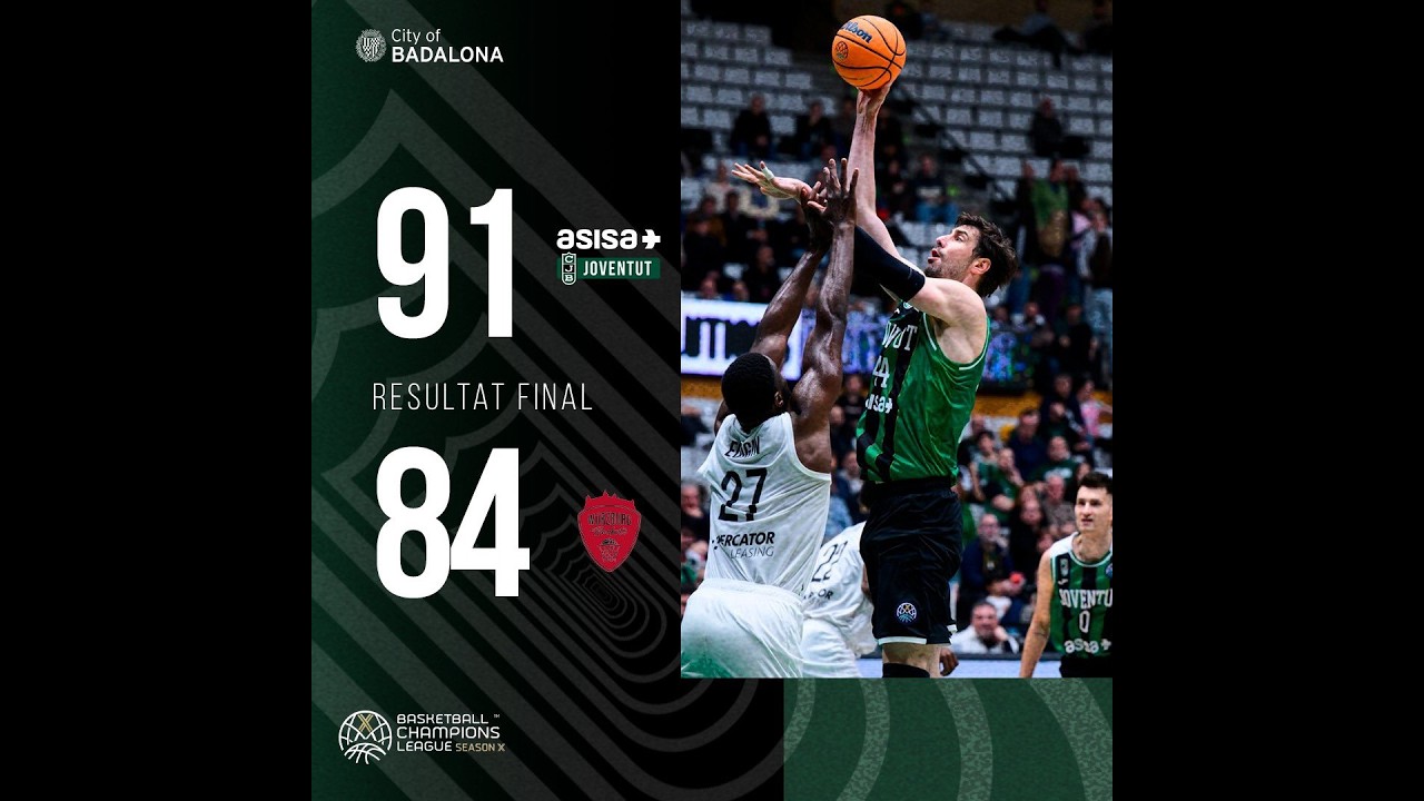 J5 Top16 BCL: ASISA Joventut 91-84 Fitness First Wurzburg Baskets