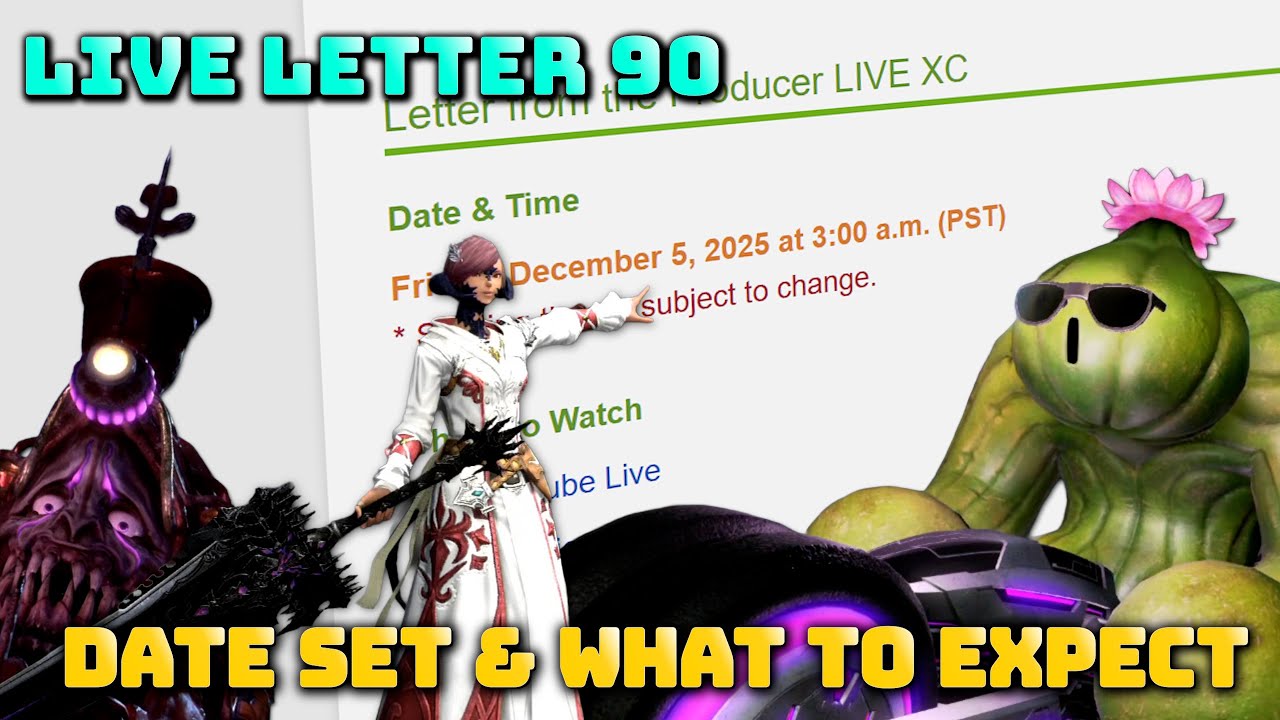 FFXIV: Live Letter 90 Date Set! & Predicted Details