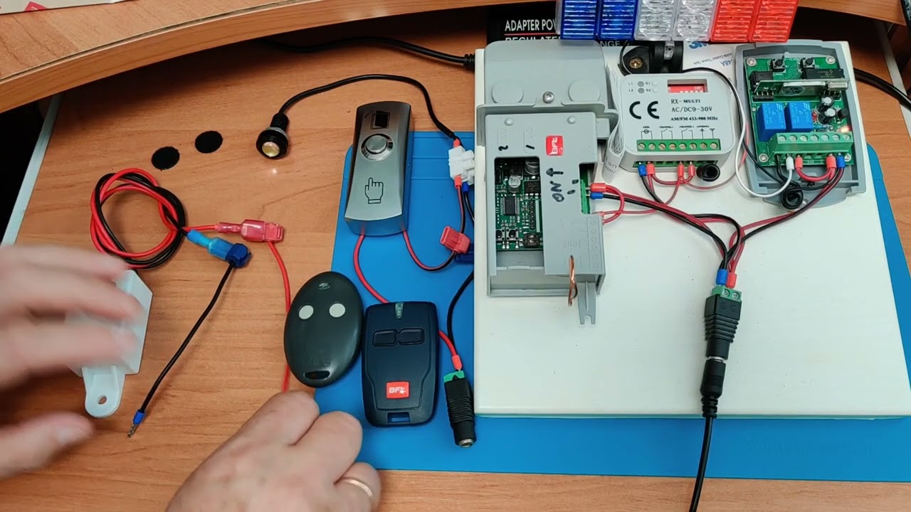 BFT automatika, Kaip su Tolimųjų Šviesų Jungikliu atidaryti vartus