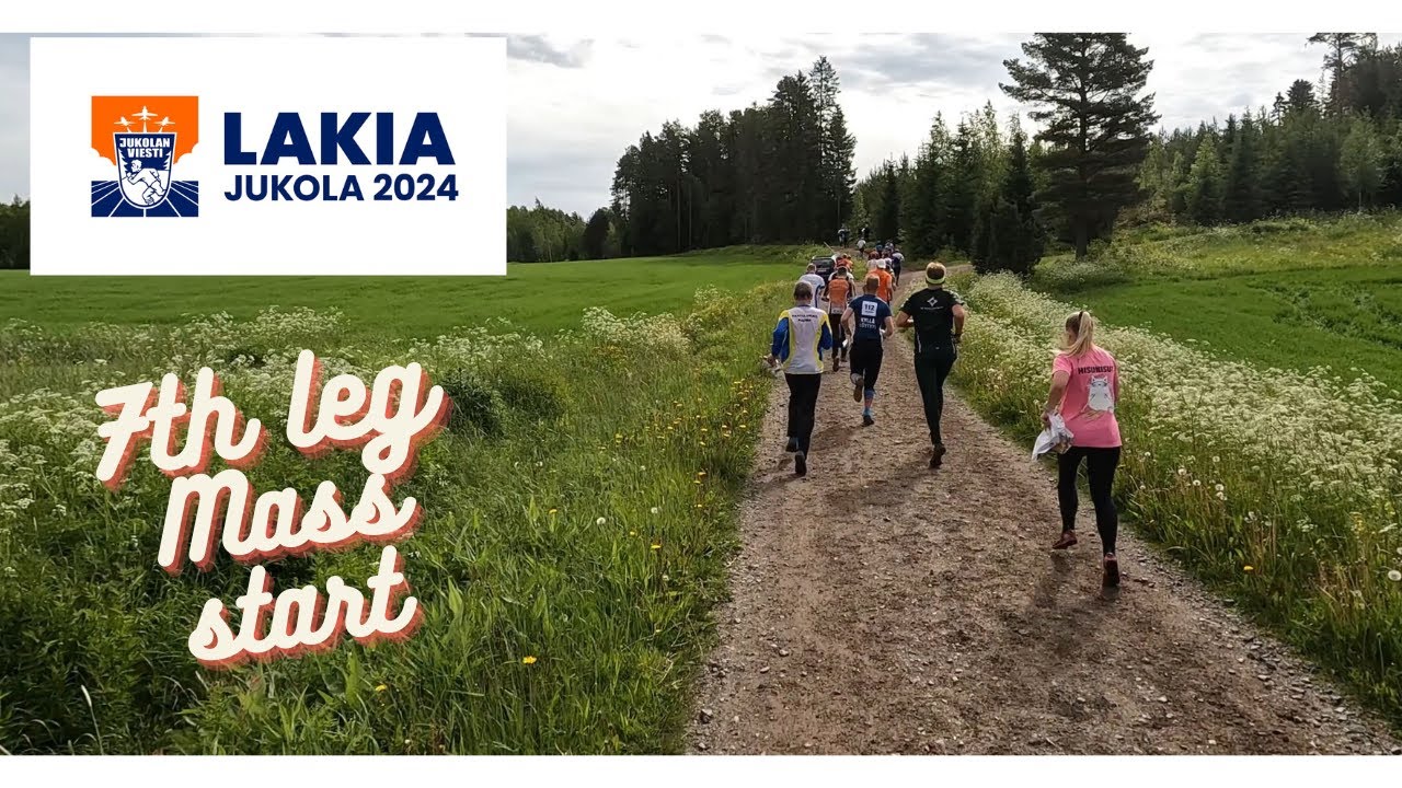 Jukola 2024 - 7th leg - 2nd mass start