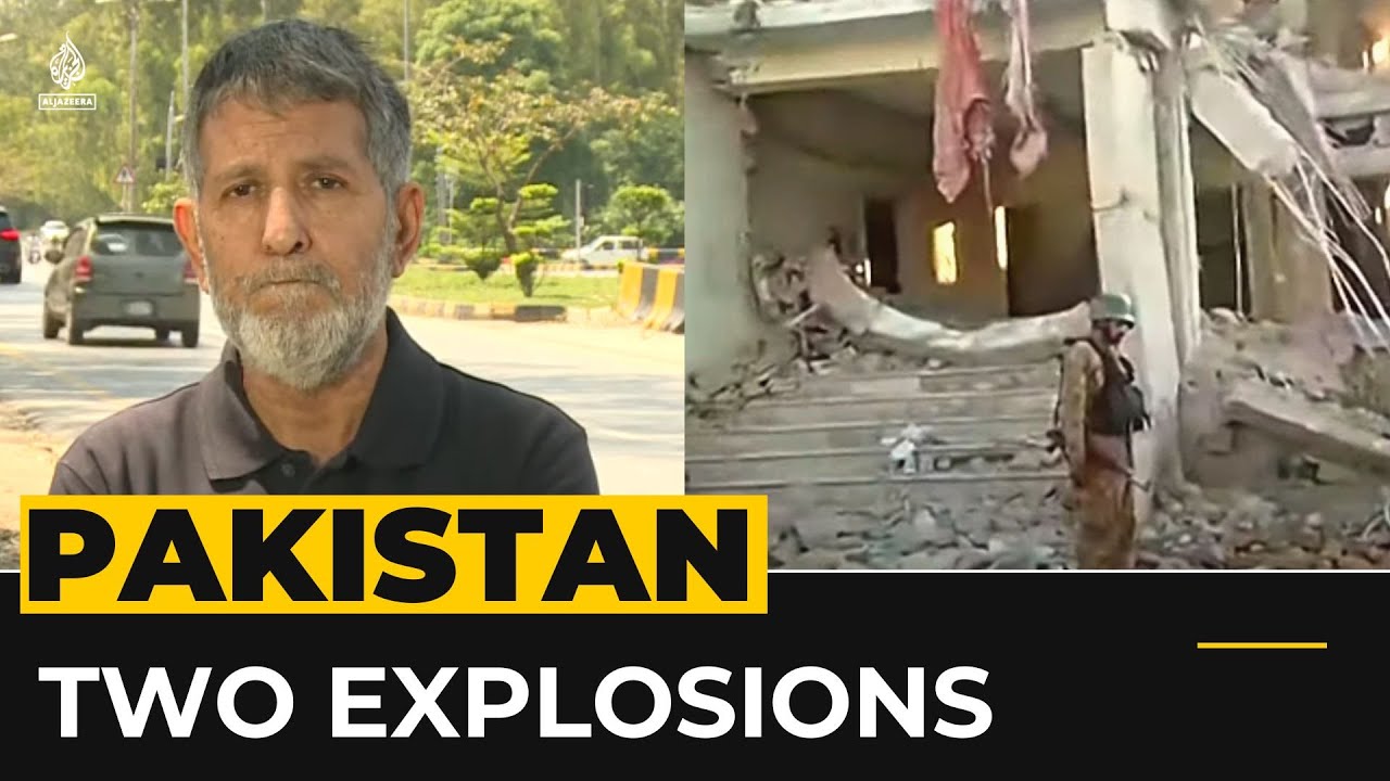 At least 16 killed in blasts at Pakistan counterterrorism office