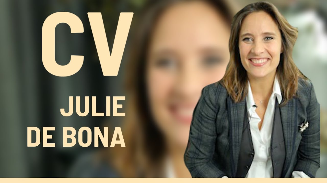 Le CV de Julie de Bona