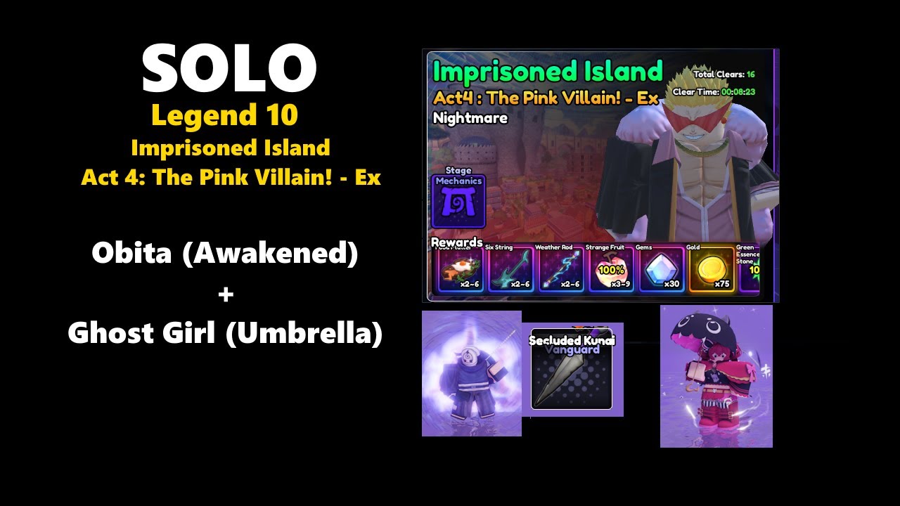 SOLO-Legend 10 - Act 4 - Imprisoned Island - Obita