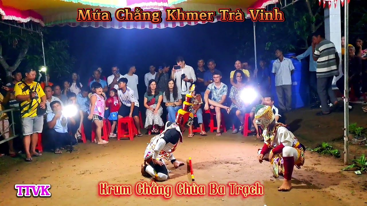 TTVK _ Múa Chằng Khmer Krum Chùa Ba Trạch ( Tân Hiệp ) || Thình Tv Khmer