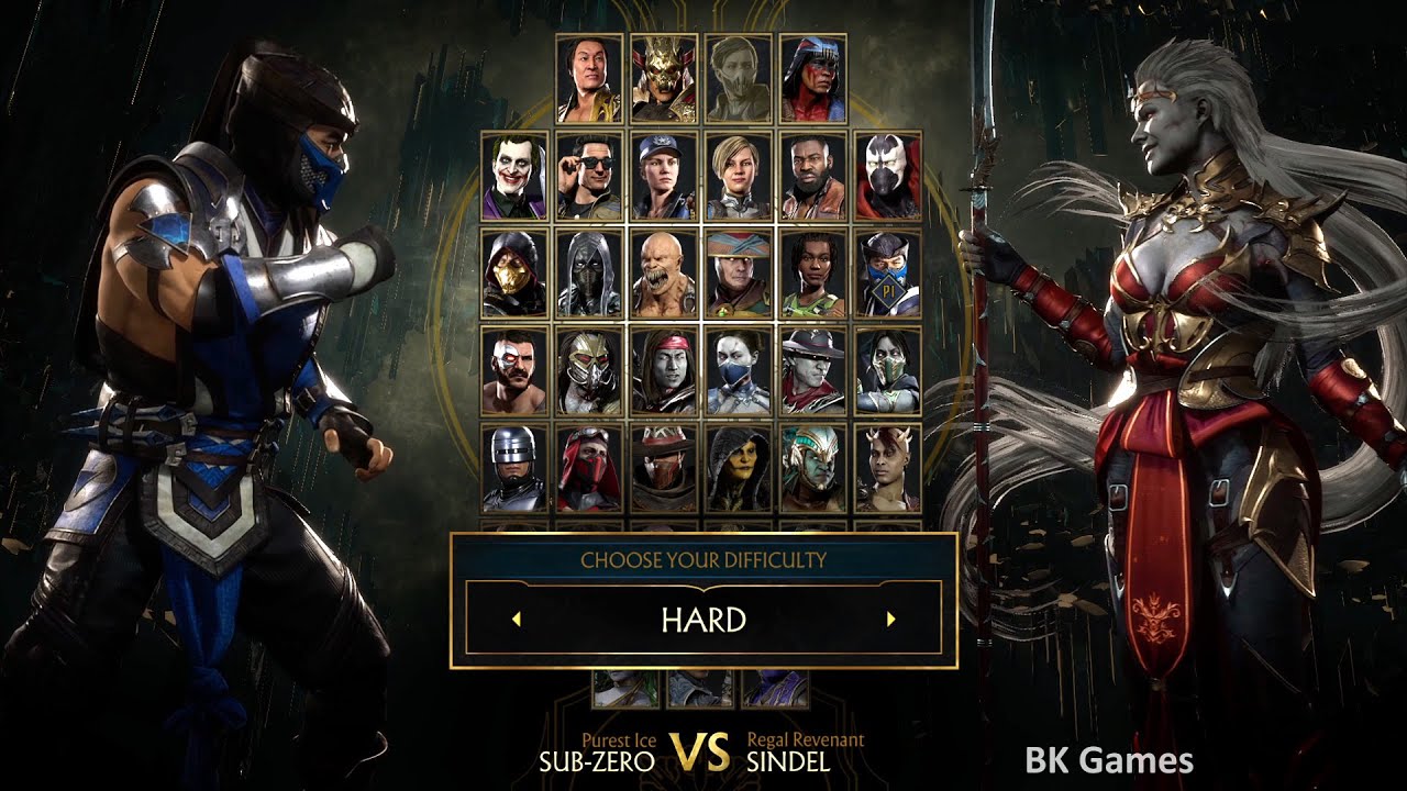 Mortal Kombat 11 | Klassic Sub-Zero vs Klassic Sindel – INSANE Hard Difficulty Fight!