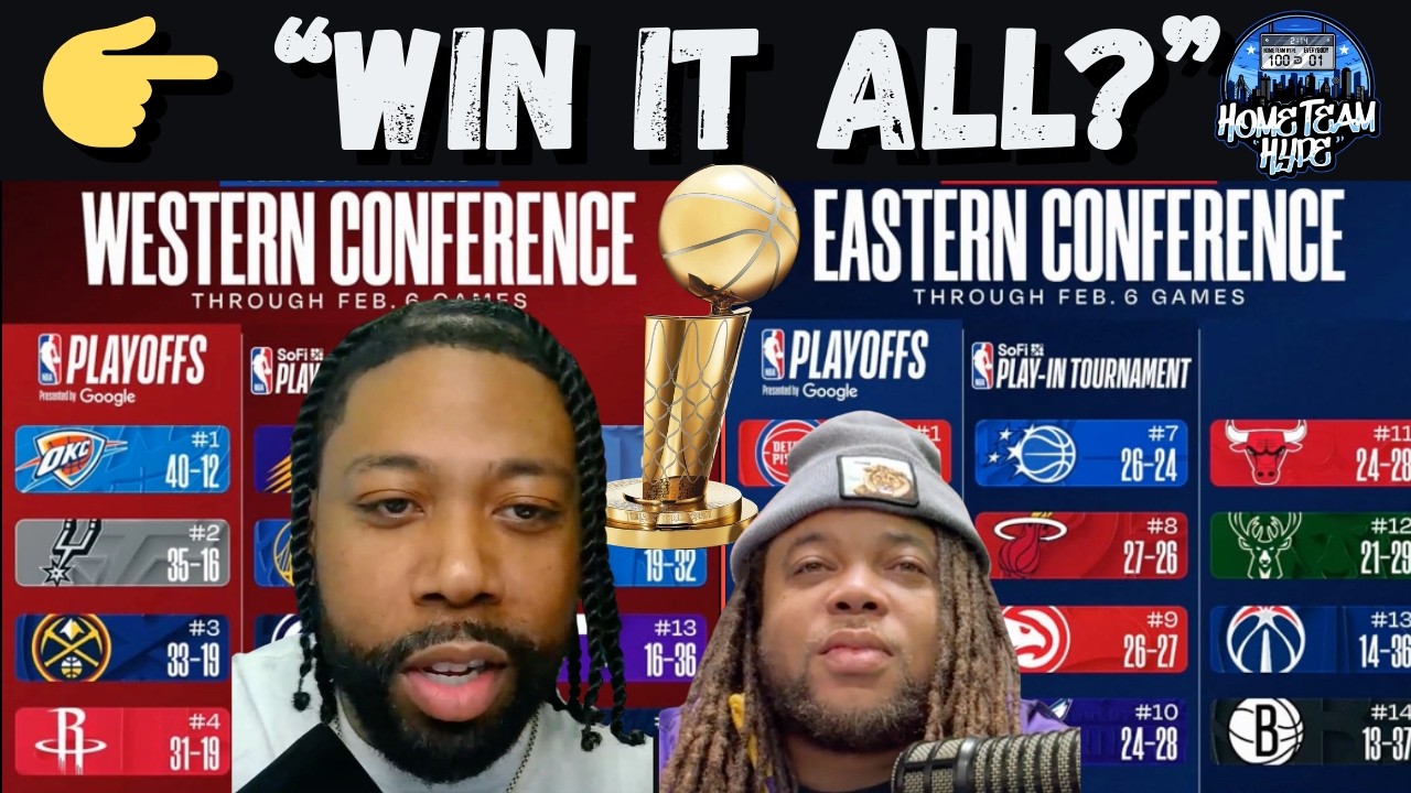 Who’s REALLY Built to Win It All? 👀 Top 10 Plays 😱 | NBA Standings, All-Stars & Dark Horses