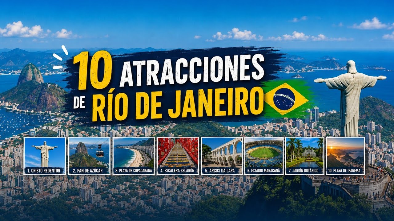 ✈️ Que ver en Rio de Janeiro. 10 rincones increíbles de Río de Janeiro